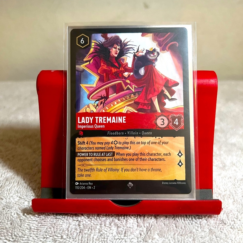 Disney Lorcana Lady Tremaine Super Rare